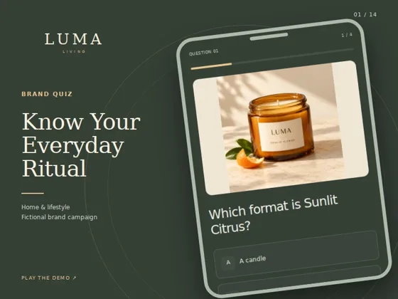 Brand Quiz demo